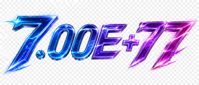 7.00E+77 লোগো